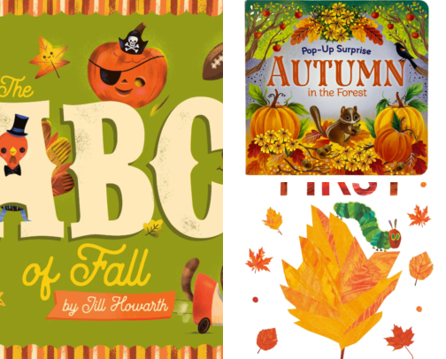 September Book Rotation for Littles 🍂 | Fall, Football, Farm & Hispanic Heritage Month Books cover photo collage
