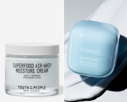 skincare products to achieve glass skin✨ cover photo collage