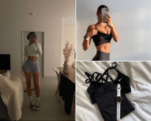 Fit and Fashionable 🏐🏋️‍♀️🤸🏽‍♀️ cover photo collage