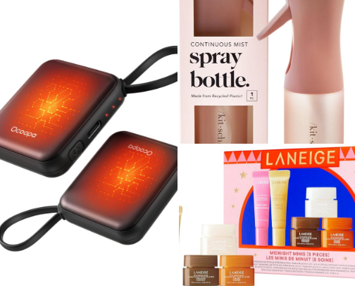 Stocking stuffers for the girl who has everything cover photo collage