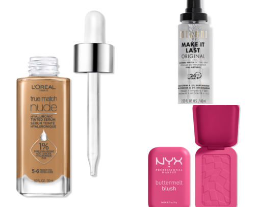 Office Makeup That Still Feels Like You, Under $25 cover photo collage