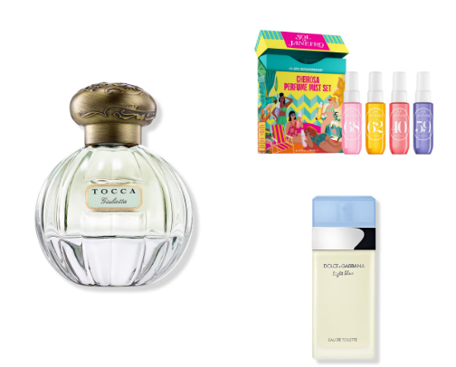 perfume favs cover photo collage