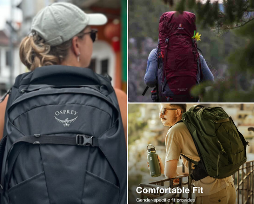 The best backpacks for backpacking and trekking cover photo collage