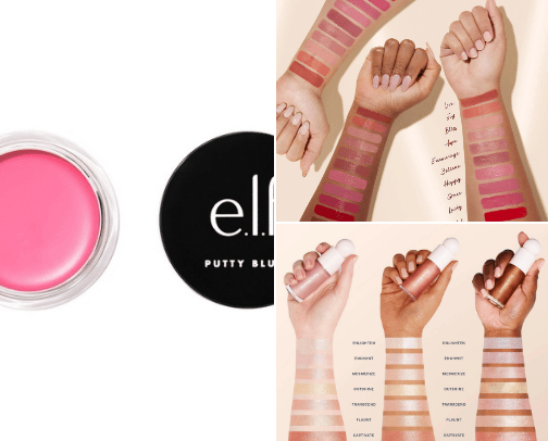 Makeup cover photo collage