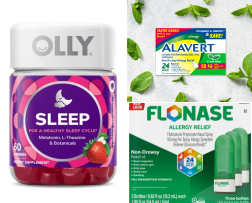 My go to healthy living supplements and OTCs cover photo collage