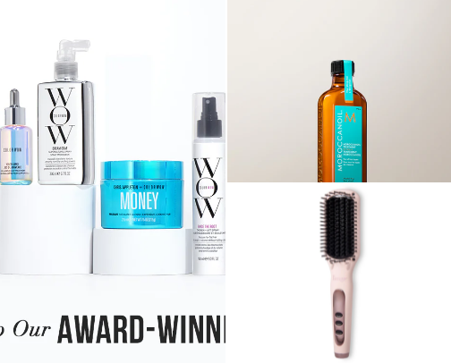 Hair Care cover photo collage