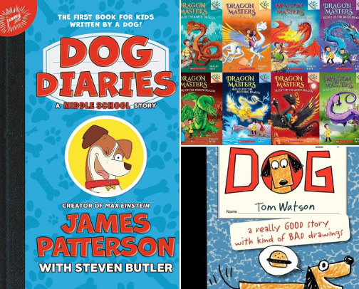 Kids and Preteen Book Guide cover photo collage