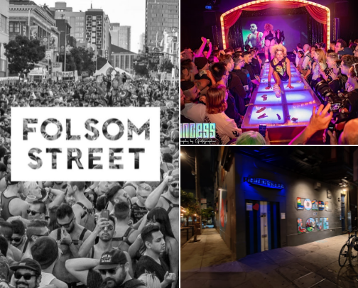 Folsom St/Leather District ⛓️ cover photo collage