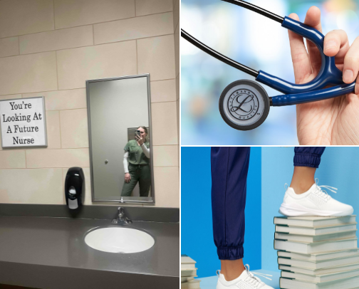 Nursing school MUST-haves! cover photo collage