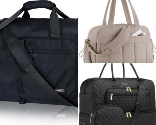 Versatile Duffle Bag for Travel & Gym – Men’s & Women’s Workout Essential cover photo collage