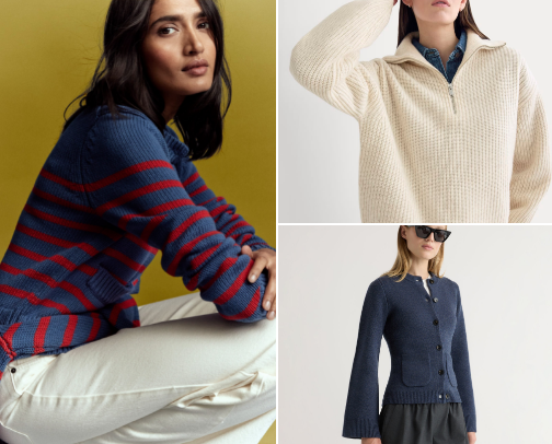 20 Sweaters Made of Natural Fabrics cover photo collage