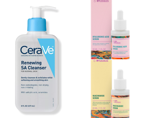 Skincare Essentials cover photo collage