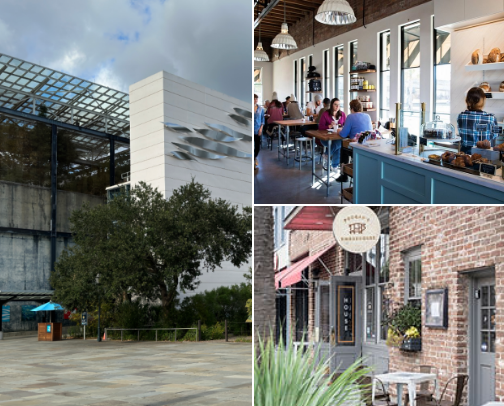 Charleston Trip + Toddler cover photo collage