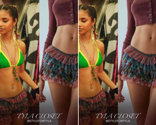 Tyla’s Outfit - Rio de Janeiro, September 25th, 2024 💛 cover photo collage