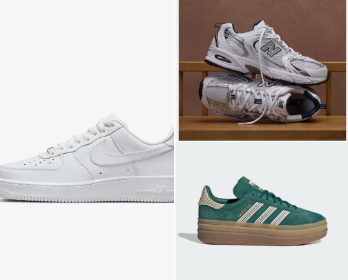Sneakers cover photo collage