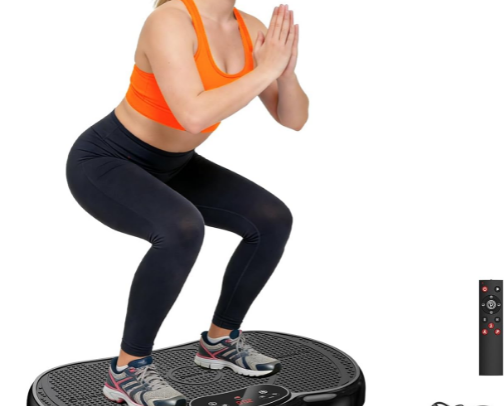 Vibration plate cover photo collage