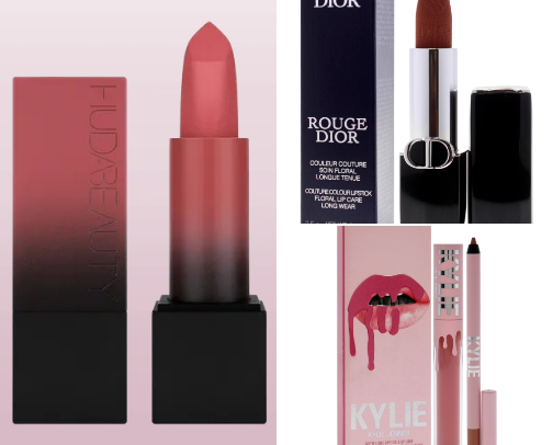 Skincare for lipstik cover photo collage