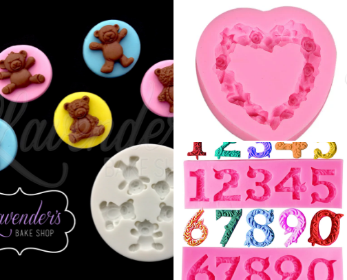 Molds for chocolate covered strawberries cover photo collage