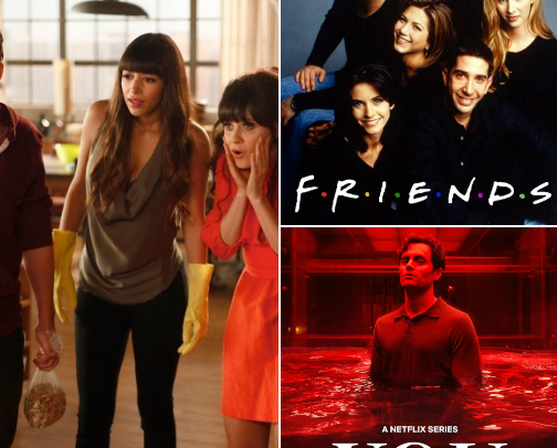 tv shows I watch over and over and over and over cover photo collage