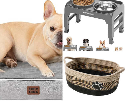 Cozy Pet Home Finds cover photo collage