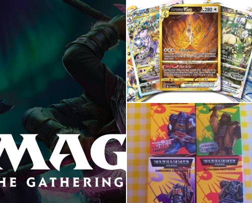 Great Trading Card Sets cover photo collage