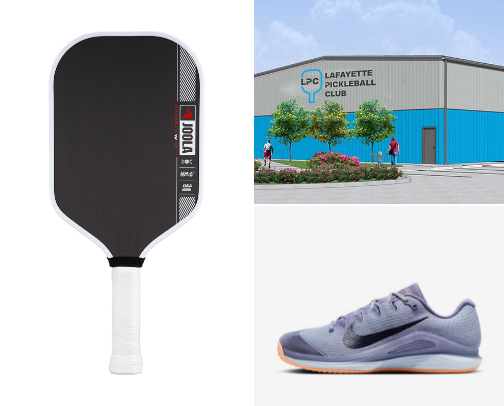 Pickleball Life: Favorite Products & Places cover photo collage