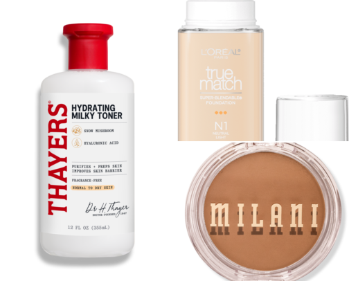 Shelby Ann Drugstore Makeup cover photo collage