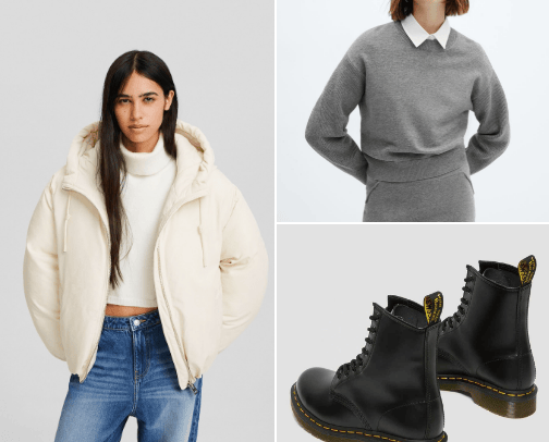 The perfect clothes for winter season! ☃️ cover photo collage