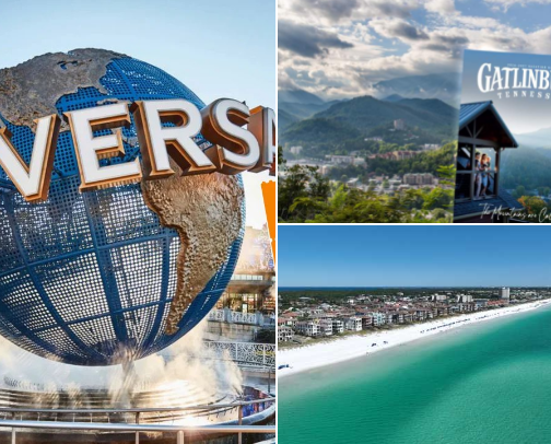 Some of the Best Family Destinations in the Southeast (Warm, Fun & Kid-Friendly) cover photo collage