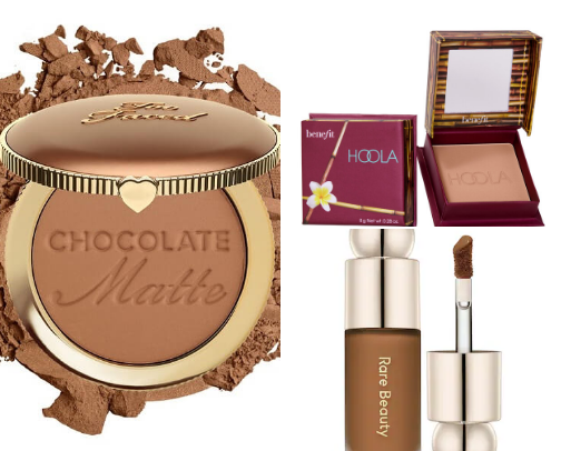 Bronzers and contours you need in your collection ☀️☀️☀️ cover photo collage