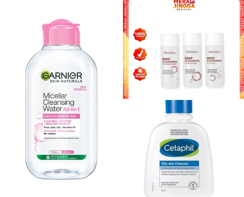 skincare recommendations for oily skin cover photo collage