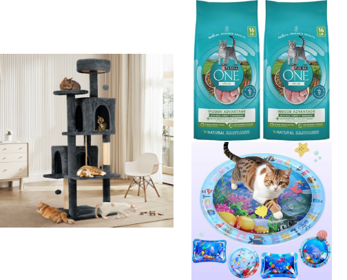 Cat/Kitten Must Haves🐈‍⬛ cover photo collage