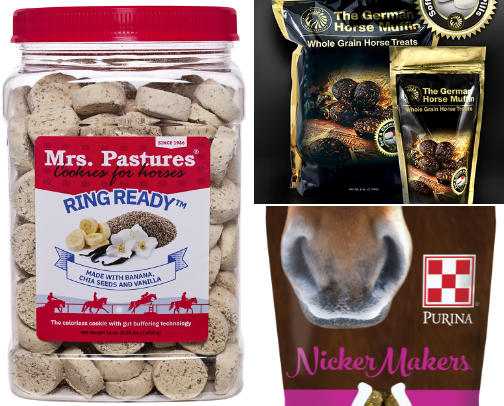 Horse treats cover photo collage