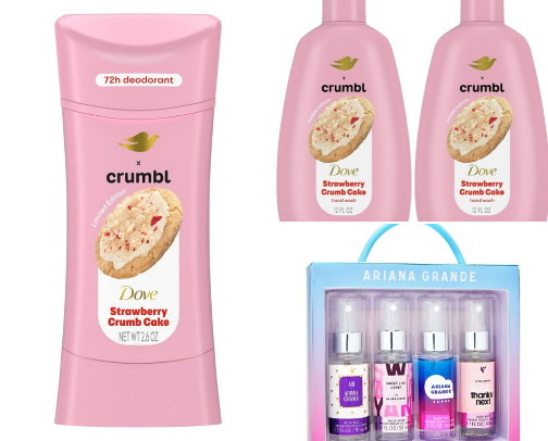 Hygiene products cover photo collage