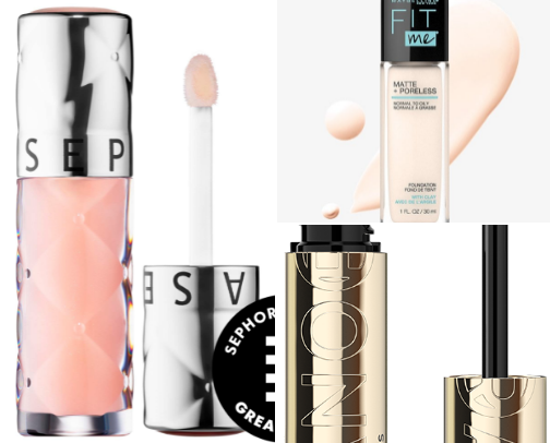 My favorite beauty products and recomendations cover photo collage