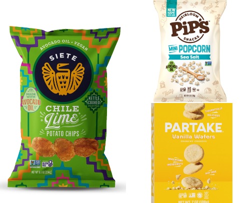 Healthy snack options I recommend for people who may have dietary restrictions or allergies or may have health problems. cover photo collage