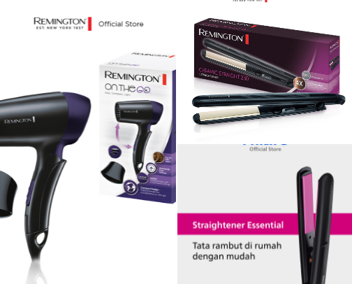 Produk Hair Styling Terbaik cover photo collage
