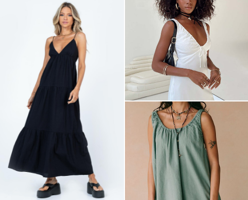 Pretty Dresses cover photo collage