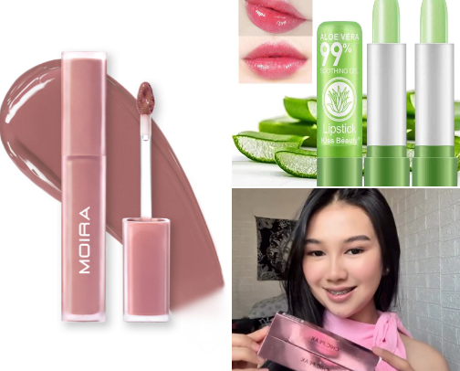 Lipstick that heals cover photo collage