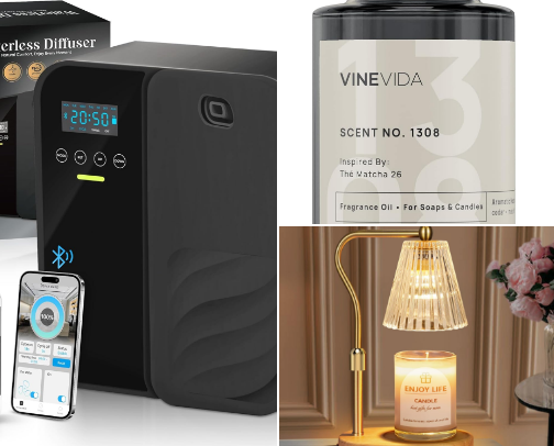 Wow! Your home smells incredible! cover photo collage