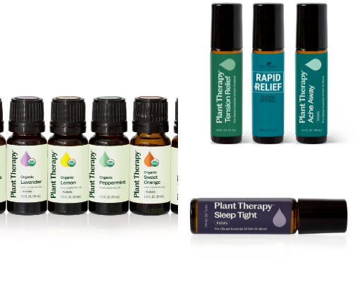 Living clean and natural cover photo collage