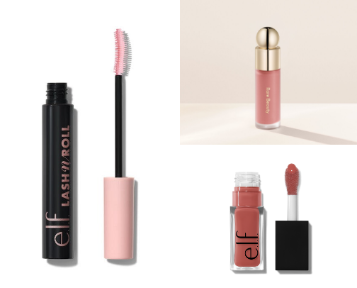 Beauty essentials for a 5 minute routine!! cover photo collage