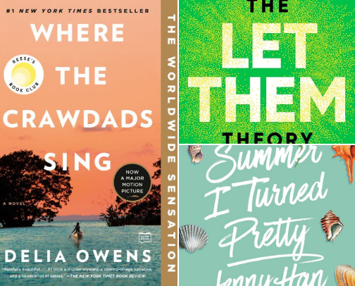 My favorite book recs cover photo collage