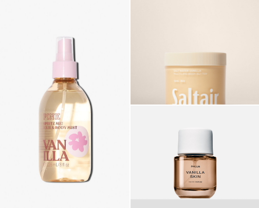 Vanilla Vixen: Gourmand Vanilla Layering Body Routine cover photo collage