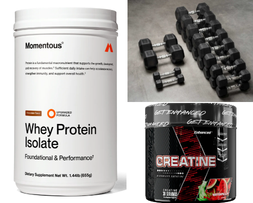 workout starter kit😊 cover photo collage