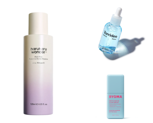 Glass skin prep routine cover photo collage