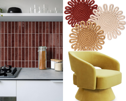 Retro Inspired Home Decor from Amazon cover photo collage