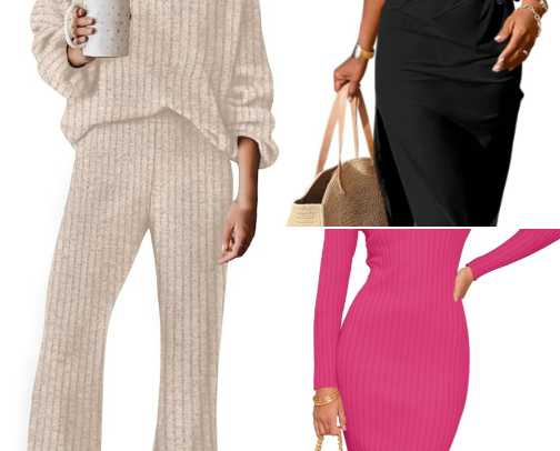 Amazon Outfits: Perfect for work or a cozy day cover photo collage