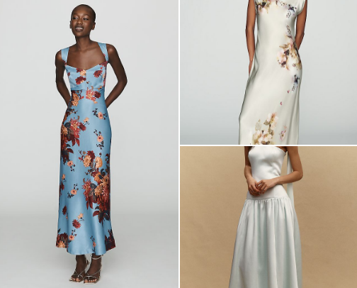 Wedding dresses cover photo collage