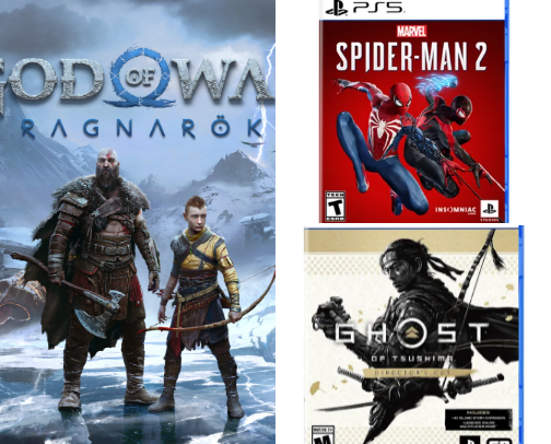 The Ultimate PS4&PS5 Adventure: A Gaming Guide from My Boyfriend cover photo collage